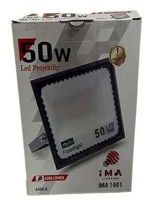 Ima 50W LED Projektör IP66 Beyaz Işık