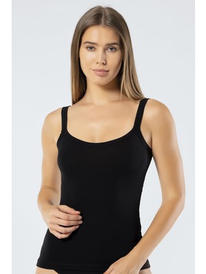 Türen Kadın Ip Askılı Likralı Pamuklu Atlet