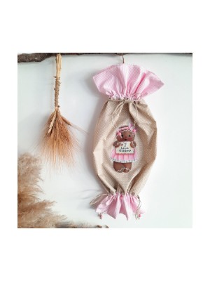 By Nihalce Pembe Ginger Poşetlik