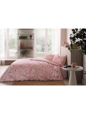 Taç Nevresim Takımı Julian Pembe Çift Kişilik