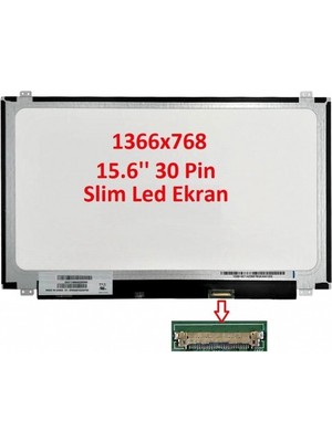 Ni-On N156BGE-E42 Rev.c3 uyumlu LCD Ekran - Panel (15.6" Slim 30 Pin Parlak)