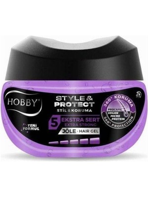 Hobby Style Protect Ekstra Sert Tutuş Saç Jölesi 250ML