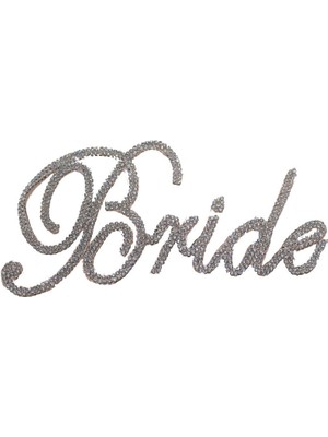 Bidolu Taşlı Yapıştırma Bride Yazısı