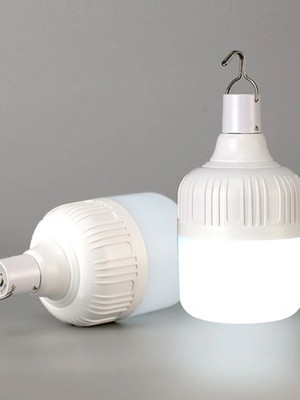 Cata 30 Watt E27 Duylu Taşınalabilir Şarjlı LED Ampul CT-4279 Beyaz Işık
