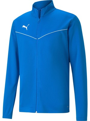 Puma Teamrise Training Poly Jacket Erkek Futbol Antrenman Ceketi 65739202 Mavi