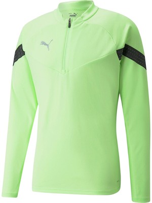 Puma Teamfinal Training 1/4 Zip Top Erkek Futbol Antrenman Ceketi 65737520 Yeşil