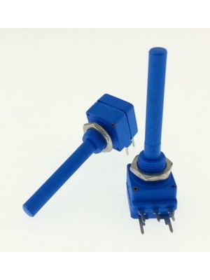 Sanec Mavi Plastik Uzun Mil 4,7k Potansiyometre