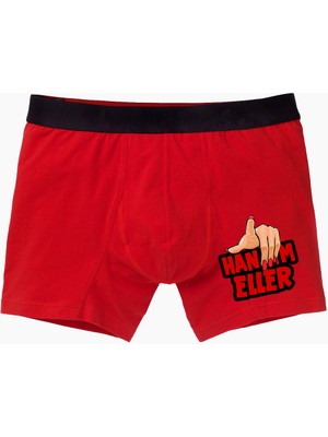 Modacix Hanımeller  Kırmızı Boxer