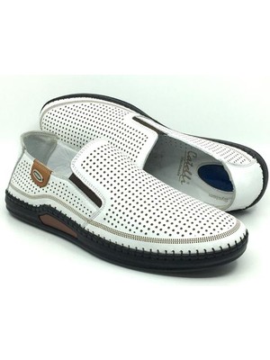 Catelli  Içi Dışı  Deri Erkek Yazlık Rahat Günlük Hafif Yeni Sezon Çarık Ayakkabı 40-45