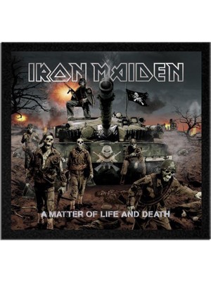 Beam Iron Maiden A Matter Of Life And Death Albüm Arma Peç Patch Yama