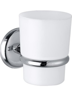 Xnews Duvara Monte Diş Fırçası Tutacağı Banyo Krom Kaplama Fırçalık-