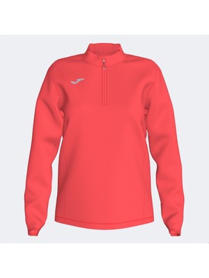 Joma Running Nigh Fosfor Turuncu Kadın Yarım Fermuar Sweat