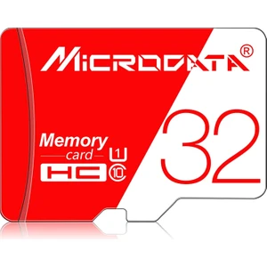 32GB Yüksek Hızlı U1 Kırmızı ve Beyaz Tf (Mikro Sd) Hafıza Kartı (Yurt Dışından)