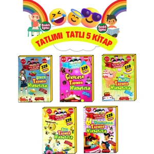 Şirinler boyama seti+kuruboya