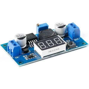 Voltmetreli LM2596S Ayarlanabilir Dc-Dc Voltaj Regülatörü
