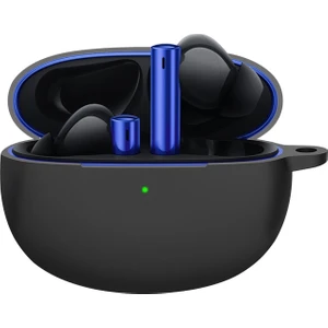 Yue Store Realme Buds Air 3 Siyah Için Kulaklık Silikon Kılıf (Yurt Dışından)