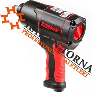Yeni Nesil  1/2 Havalı Somun Sökme Tabancası Makine 1600NM Çift Çekiç Iw-3c6