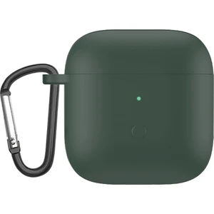 PLZ Shop Redmi Buds Için Sıvı Silikon Tek Parçalı Kulaklık Kılıfı 3 Dark Night Yeşil (Yurt Dışından)