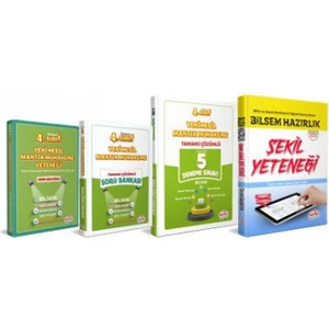 Editör Yayınları 4. Sınıf Bilsem Hazırlık Kitapları Seti 4'lü Set