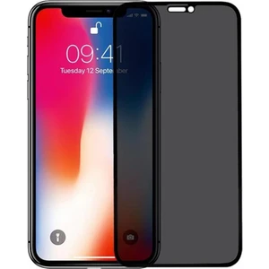 iPhone Xs Hayalet Ekran Koruyucu Tam Kaplayan Gizli Gizlilik