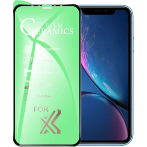 iPhone Xr Ekran Koruyucu 9d Seramik Nano Tam Kaplayan Kavisli
