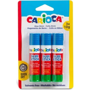 Carioca Stick Yapıştırıcı 10 gr 3'lü Blister