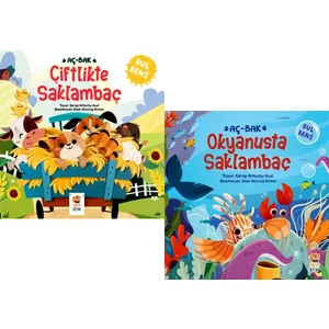Bul Beni Çiftlikte Saklambaç, Bul Beni Okyanusta Saklambaç Bul Beni Saklambaç 2'li Set - Serap Armutlu Acar