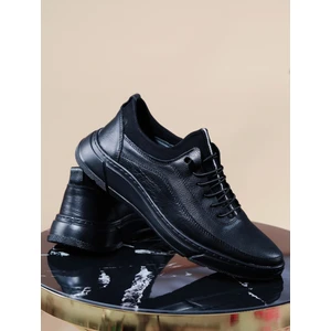 958  Deri Anatomik Erkek Ayakkabı - NKT00958-SIYAH-48