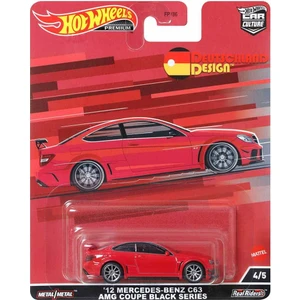 Hot Wheels Car Culture Premium - '12 Mercedes-Benz C63 Amg Coupe
