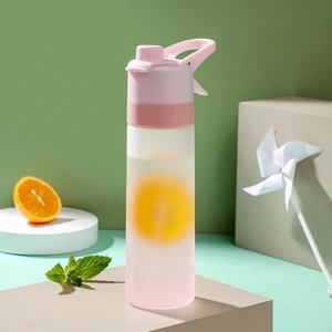 501-600ML Sprey Su Kupası Açık Hava Spor Şişesi Pembesi (Yurt Dışından)