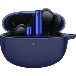 Realme Buds Air 3 Koyu Mavi Için Kulaklık Silikon Kılıf (Yurt Dışından)