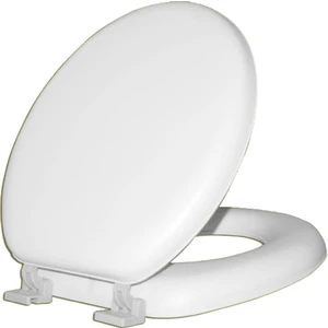 Yumuşak Süngerli Puf Klozet Kapağı - Beyaz