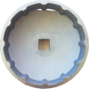 ÖZF0122 Yağ Filtre Sökme Aparatı Büyük Reno  Renault Nissan Pejo Döküm 12 Köşe-7.7cm