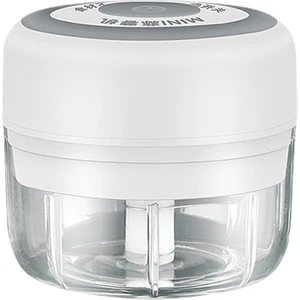 100 ml. Elektrikli Sarımsak Ezici - Beyaz (Yurt Dışından)