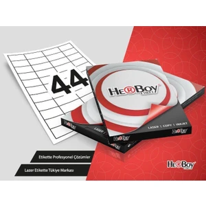 Laser Etiket 48.5X25.4MM HB-1044