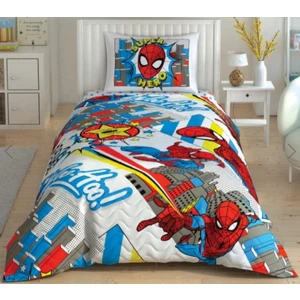 Lisanslı Kapitoneli Nevresim Takımı Spiderman Hero