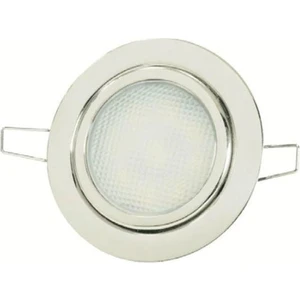 Krom Gömme Spot 12 V Gün Işığı   9 LED Yaylı