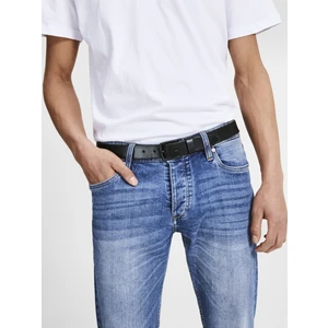 Jack & Jones Logo Detaylı Deri Kemer