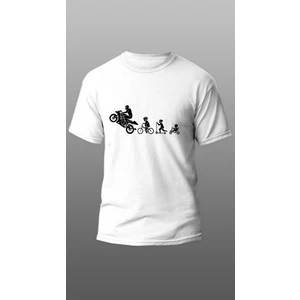 Evolution Motorcu T-Shirt, Motorcu T-Shirt, Motorsiklet T-Shirt