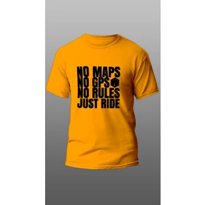 No Maps Motorcu T-Shirt, Motorcu T-Shirt, Motorsiklet T-Shirt
