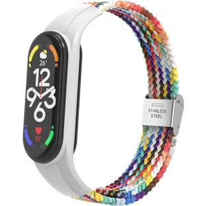 YKD Store Xiaomi Mi Band 7 Renkli Için Naylon Örgülü Saat Bandı (Yurt Dışından)