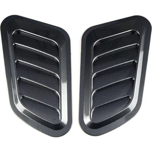Şüscar Oto Universal Karbon Kaput Üstü Havalandırma Izgarası Venti Universal Air Scoop 2'li