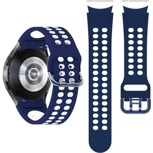 Novstrap Samsung Galaxy Watch 4 40 42 44 46 mm Uyumlu Kordon Tam Uyumlu Pimli Spor Delikli Kordon