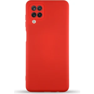 Samsung Galaxy M33 Kapak Içi Kadife Kamera Korumalı Lansman Silikon Kılıf - Kırmızı