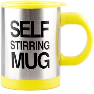 Self Stirring Kendi Kendini Karıştıran Mikser Kupa Termos Bardak; Self Stirring Mug
