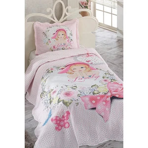 Lovely Tek Kişilik Kapitone Yatak Örtüsü Takımı