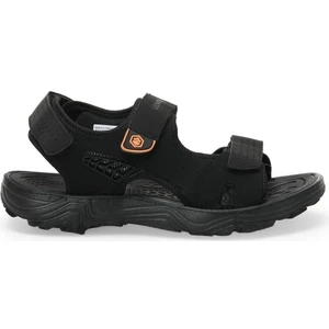 Kass Siyah-Siyah Outdoor Anatomik Suya Dayanıklı Sandalet