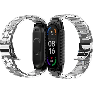Xiaomi Mi Band 6/5 Gümüz Için Paslanmaz Ste Watchband (Yurt Dışından)