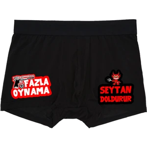 Fazla Oynama Siyah Boxer