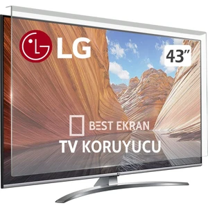 Best Ekran Lg 43UK6470PLC Tv Ekran Koruyucu - Lg 43" Inç Kırılmaz Ekran Koruyucu